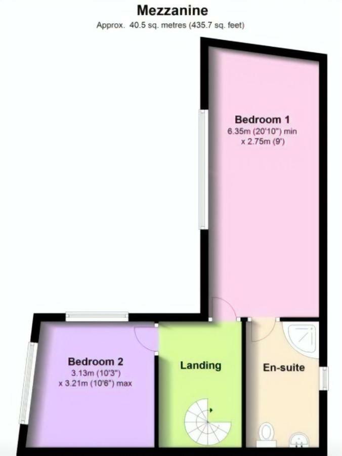 4B Loft Penthouse Industrial Decor With Canal & City Views Coventry Exterior foto